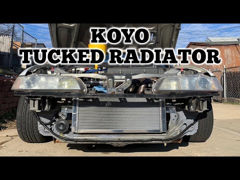 Koyo Tucked Radiator : track integra