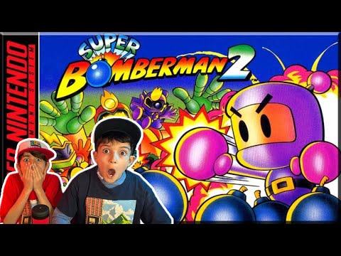 Explosions EVERYWHERE! SNES Bomberman 2 with Jon & Mavi 💥 Gameplay