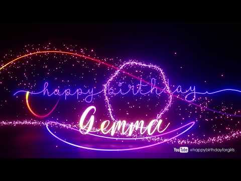 Gemma #Birthday #special #video #wish Happy Birthday song - Birthday wishes @happybirthdayforgirls