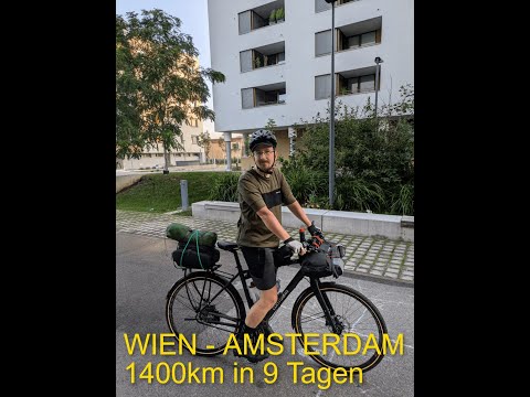 Meine Solo-Radreise, von Wien nach Amsterdam - 1400KM in 9 Tagen