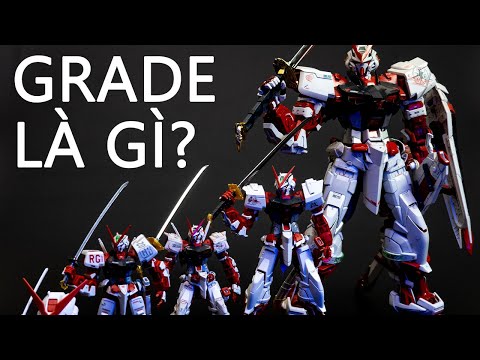 [Gunpla 101 - ENG]  Ep. 01: GUNPLA GRADE LÀ GÌ? EVERYTHING ABOUT GUNPLA GRADES (SD, HG, MG, RG, PG)