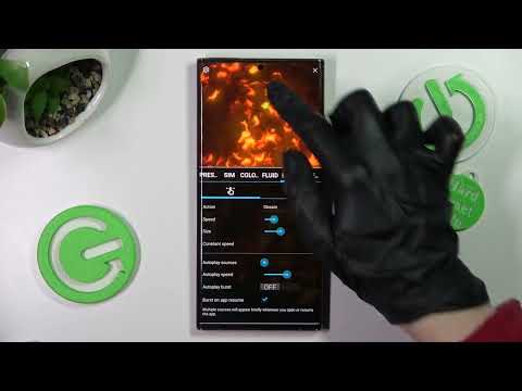 How to Download and Apply Live Wallpaper on SAMSUNG Galaxy Note 20 Ultra -  Magic Fluids Wallpaper