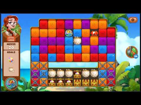 Lost Island Blast Adventure Level 1399 - NO BOOSTERS 🏝️ | SKILLGAMING ✔️