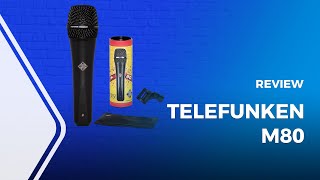 Video thumbnail for Telefunken M80 Dynamic Live Vocal Microphone Review by Higher HZ