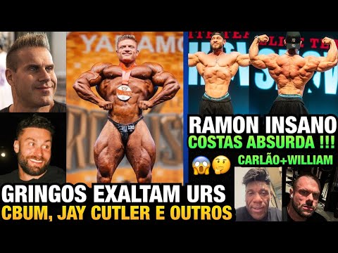 JAY AND CBUM EXALT URS IN THE OPEN + RAMON SHOWS AN ABSURD BACK AND WANTS TO BE TOP 1 AT OLYMPIA ...