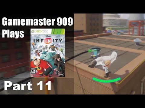 Gamemaster 909 Plays Disney Infinity: Part 11 - The Incredibles Play Set Challenges (2/3)