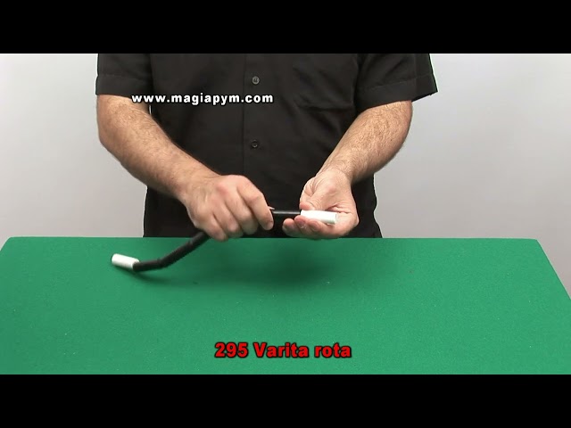 Vídeo relacionado con Varita Rota con vídeo explicativo para su fácil comprensión Trucos de Magia coleccionables