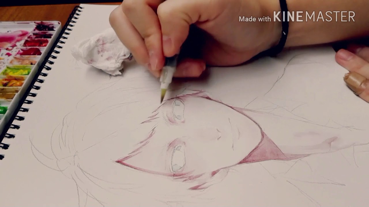 【 透明水彩】久しぶりに描いてみた。