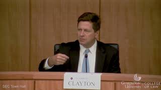 Jay Clayton, ATL Town Hall