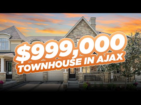Inside this $1,000,000 Townhouse in Ajax, Ontario | Walkthrough of 3 Illingworth Lane