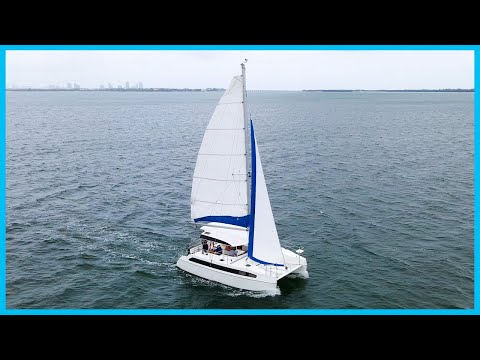 SAILING The $150,000 New Cruising Catamaran | Learning the Lines