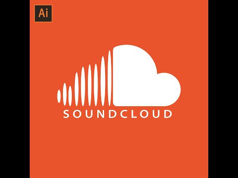Adobe Illustrator Tutorial | How to create Soundcloud logo in illustrator | Step by Step Tutorial |