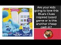 Blue S Clues Blue S Snack Match Game By Purge Reviews