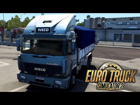 EURO TRUCK SIMULATOR 2 - MOD IVECO TURBOSTAR CASSONATO - GAMEPLAY ITA 4K