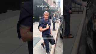 Sylvester Stallone Walks Out Of Tulsa King Set After A  Long Day Of Work🏵️ #sylvesterstallone