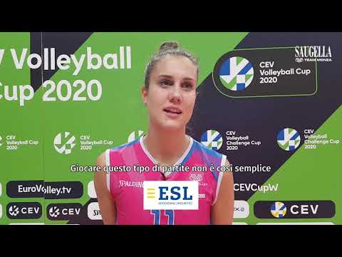 #CEVCupW - Anna Danesi pre Saugella Monza vs Orbita Znu Zodush