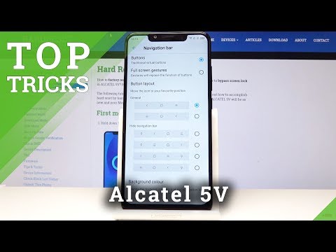 TIPS & TRICKS ALCATEL 5V - Super Features | Cool Options for Alcatel Mobile