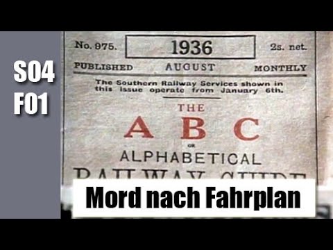 Agatha Christie's Poirot S04F01 - Mord nach Fahrplan / Deutsch / Ganze Folge