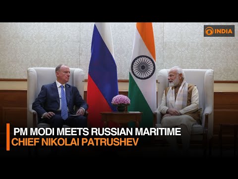 PM Modi Meets Russian Maritime Chief Nikolai Patrushev