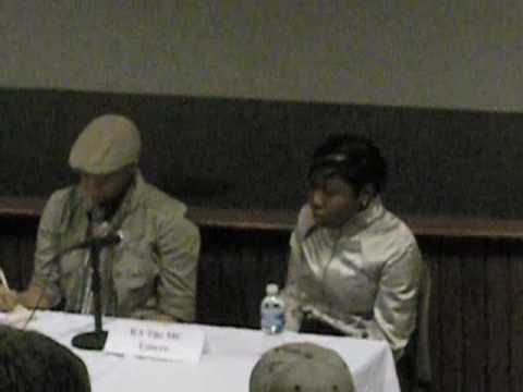 Hip Hop Cinema Cafe Panel Discussion 3-7-09 Part 1