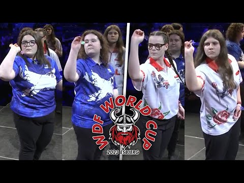 Girls Pairs Final Scotland v England - WDF World Cup 2023 from Esbjerg Denmark Day 4 Afternoon