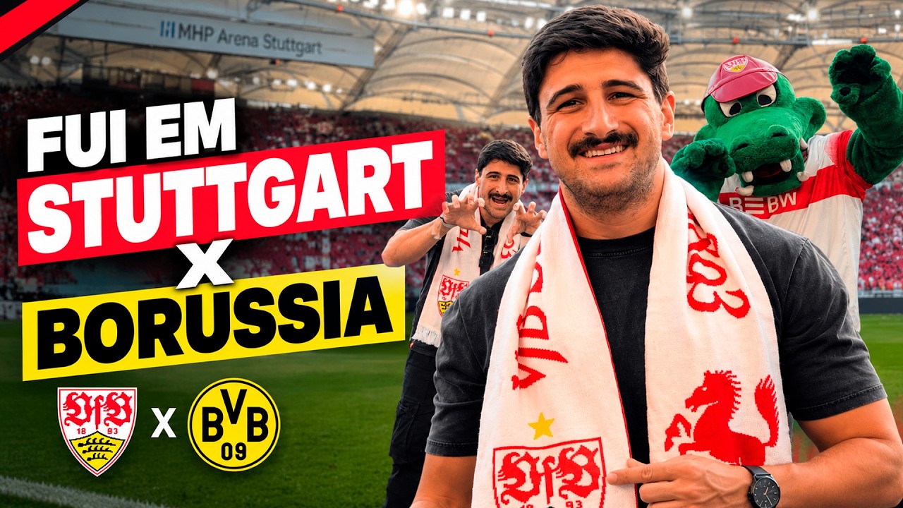 ASSISTI STUTTGART X BORUSSIA NO ESTÁDIO