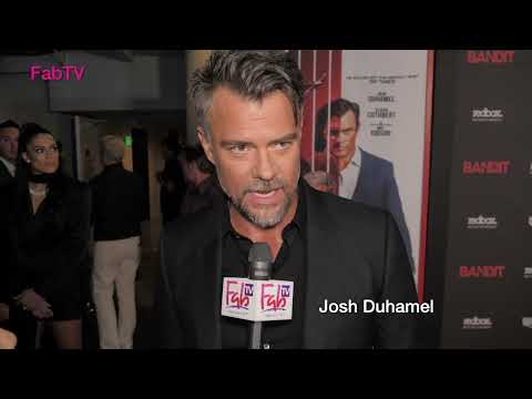 Josh Duhamel attends the world premiere screening of "Bandit" at Harmony Gold