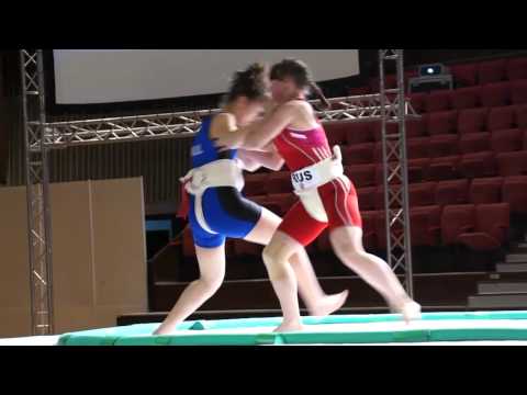 WU14 - 55kg Girls - Final - Tomova (BUL) (Silver Medal) vs Kolyadenkova (RUS) (Gold Medal)