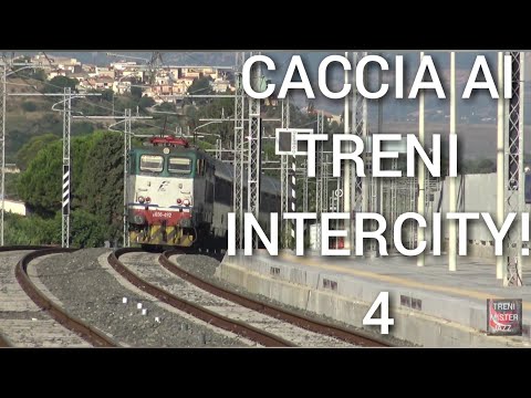 Caccia ai treni intercity siciliani. Parte 4'.E 656 492 fondazione FS.