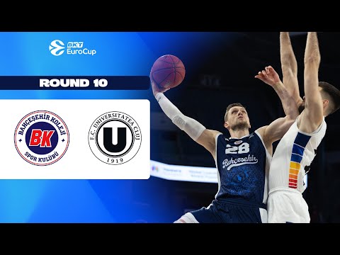 Bahcesehir College Istanbul - U-BT Cluj-Napoca | Round 10 | EuroCup Basketball 2025-26