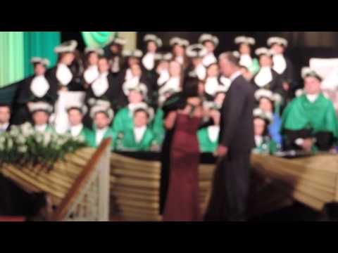 Entrega do diploma - Maureen (UFPEL 2014)