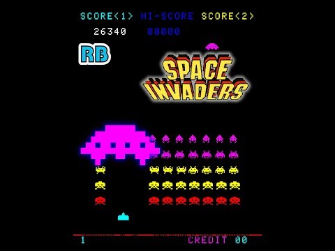 1978 [60fps] Space Invaders 27910pts