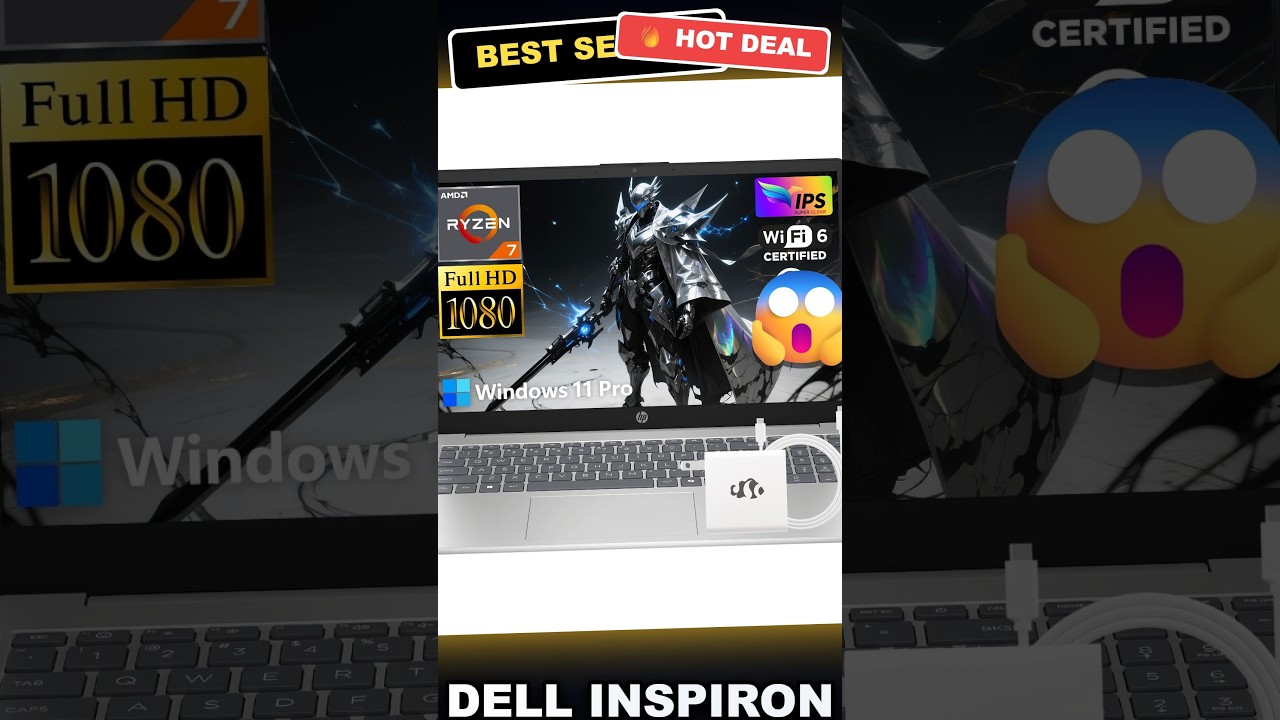 Dell Inspiron 15.6 FHD Touchscreen Laptop Review: Ryzen 7 vs i7 Performance Tested