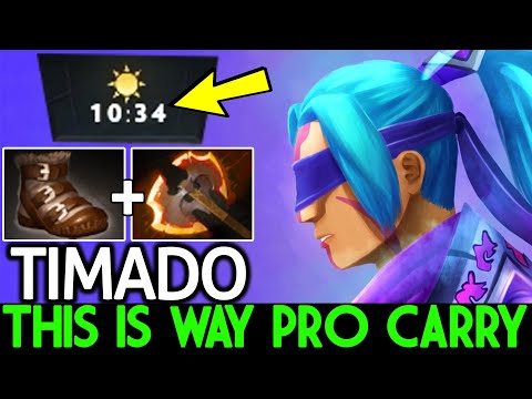 TIMADO [Anti Mage] This is Way Top Pro Carry 10 Min Tread + Furry Dota 2
