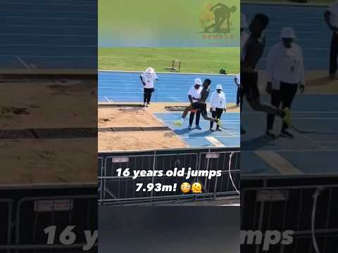 16 year old Temoso Masikane smashes South African U18 nationalrecord 7.93m #athletics #sports #shot