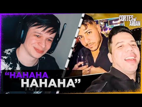 ARUAN REAGE A MC RYAN FEZ O CANTADAS ENFADONHAS (ft Renato Garcia) (MUCA TV) - Cortes do Aruan