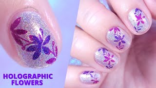 Achieve Perfect Holographic Flower Nails with Holo Taco