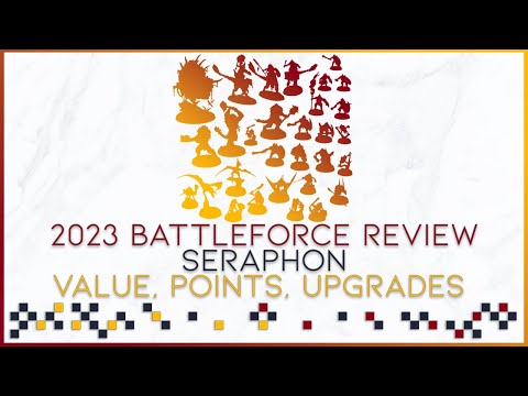 Warhammer AoS 2023 Battleforce Review | Seraphon | Price, Savings, Points, Upgrades & More!