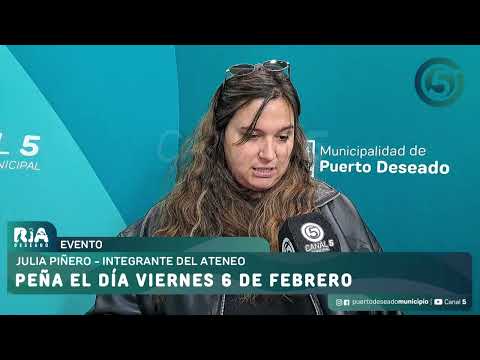 Julia Piñero - integrante del Ateneo.
