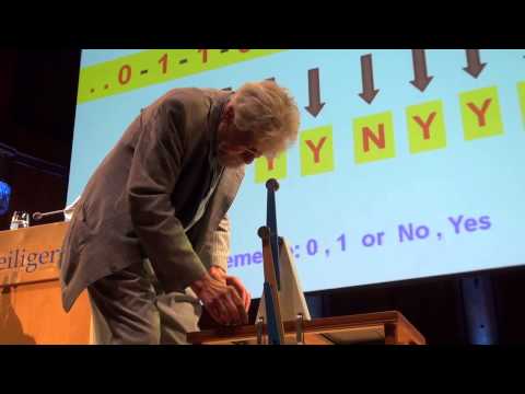 Kongress Heiligenfeld 2014 / Gedenken an Prof. Dr. Dr. Hans-Peter Dürr