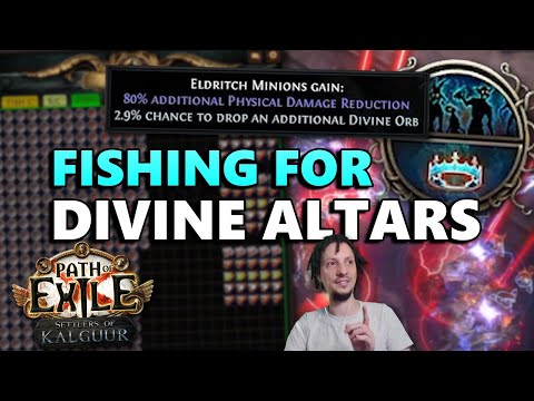 I ran 300 maps to fish for a Divine Eldritch Altar! - PoE #907