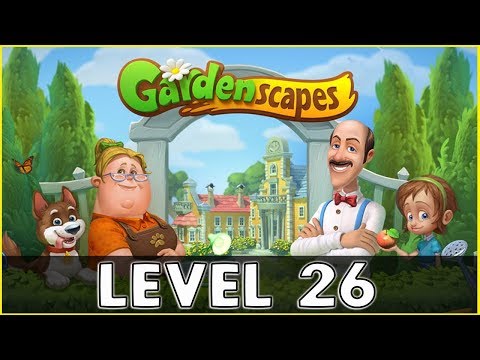 Gardenscapes Level 26 | No Boosters
