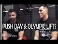 Building Hurting Bombs Podcast - Push Day & Olympic Lifts