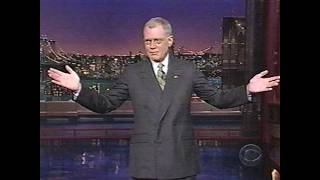 Late Show with David Letterman - May 21st, 2002