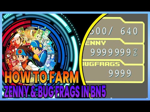 Where to farm Zenny & Bug Frags in Battle Network 5 - Mega Man Battle Network Legacy Collection
