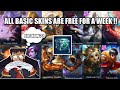 MOBILE LEGENDS ALL BASIC SKIN ARE FREE FOR 7 DAYS MOBILE LEGENDS SUPER SKIN TRIAL PACK