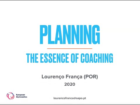 Webinar in Acrobatic Gymnastics - Planning: the essence of Coaching
