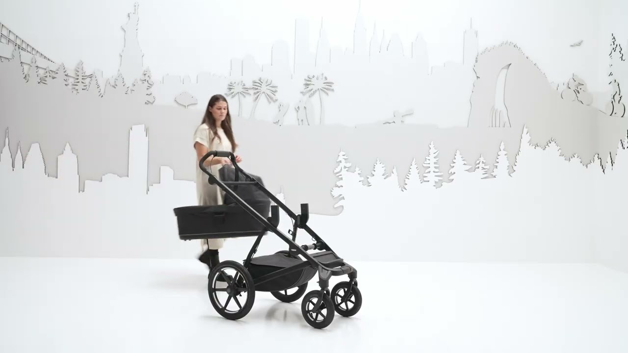 How to install Thule Urban Glide 4-wheel bassinet