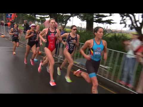 2017 New Plymouth ITU Triathlon World Cup Women's Highlights
