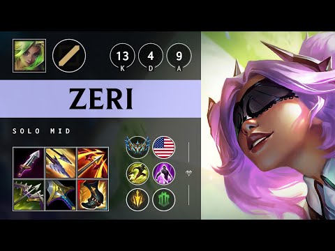 Zeri Mid vs Sylas - NA Challenger Patch 25.S1.3